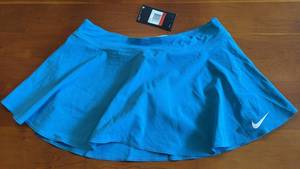 Nike Girls Size Large Blue Tennis Skirt $40.00 Retail - Brand New S