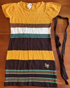 SouthPole Striped Knit Womens Dress Size XL S