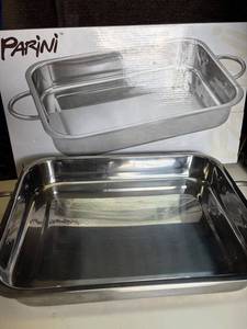 Parini Stainless Steel Lasagna Pan - New S