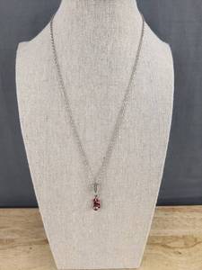 Spider-Man Charm Silver Color Necklace 18.5 - Brand New