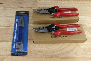 Groword Rotor Truing Fork & 2 Leo Flux Pruning Shears - Brand New