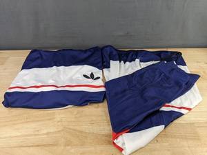 Red White Blue Jogging Suit Set Mens Size XL - Brand New