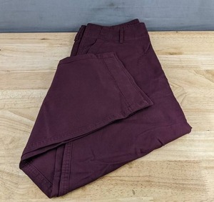 A New Day Burgundy Straight Stretch Jeans Size Womens 8 - Brand New