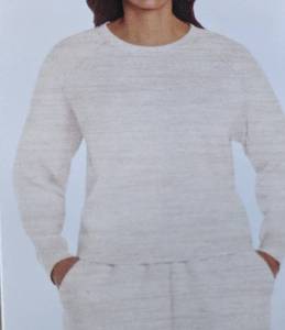 Express Cream Long Sleeve Top Womens Size Large, $58 Retail - Brand New