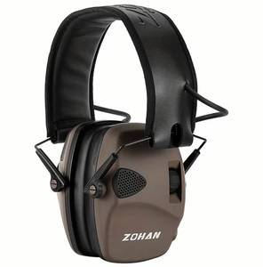 Zohan EMA054 Electronic Shooting Earmuffs Brown - Brand New