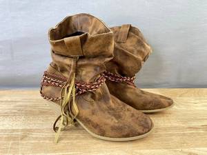 Womens Brown Pull-On Boots Size 8.5 - Brand New