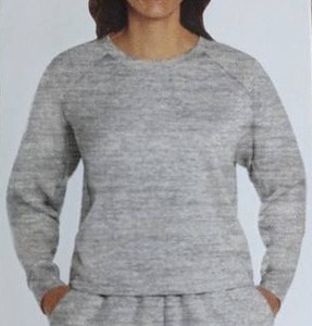 Express Long Sleeve Top Womens Size XL Light Gray, $58 Retail - Brand New