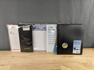 Sunea 2026 Planner, 2026 Wall Calendar, Labels & MiracleBind 150 Page Binder - Brand New