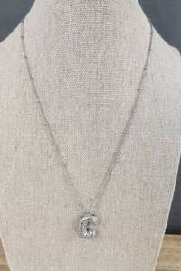 Bubble Letter C Necklace 18 - Brand New