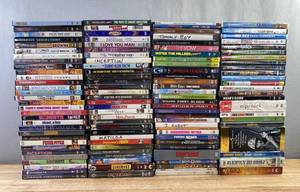 120 DVD Movie Collection - Gunsmoke, X-Men, Were the Millers, Fight Club, First Blood, Bodyguard, Finding Nemo, Fever Pitch, Meet the Parents, Constantine, Inception, Brother Bear C
