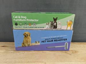 Cat & Dog Furniture Protector & Multi-Functional Pet Hair Remover - Brand New