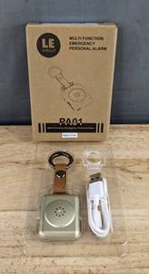 LE SIRCUT PA01 Multifunctional Emergency Personal Alarm With LED Flashlight - Brand New