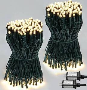 Sanjicha 200-LED Warm White String Lights, 2 Pack - Brand New