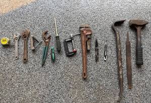 Hand Tool Mixed Lot, 13 Total S