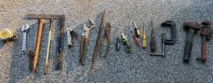 Mixed Hand Tools, 19 Total S