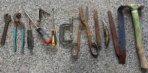 Mixed Hand Tool Lot, 13 Total S