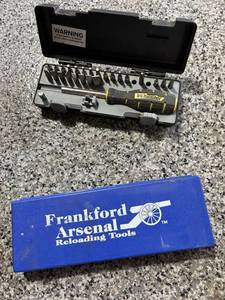 Wheeler Screwdriver Set & Frankford Arsenal Ammo Reloading Digital Caliper S