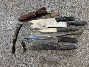 Knives, Sheath & Sharpening Tools S