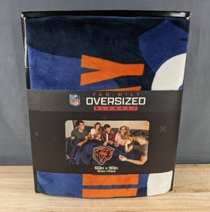 NFL Chicago Bears Monsters of the Midway Blanket 60 x 90 - Brand New