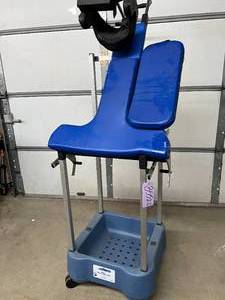 MSRP $8,000 ALLEN BEACH CHAIR SURGICAL POSITIONING SYSTEM wALLEN HEAD POSITIONER &amp CART (Is Great Condition), POSITIONER HAS WEAR &amp MISSING RIGHT ARM BOARDPAD