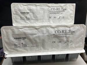 MSRP $600 LOT OF 5 NEW PACKAGES HAMILTON CO-RE HIGH VOLUME 1000�L FILTERED PIPETTE TIP RACKS, 2,400 TOTAL TIPS - FOR&nbspDNARNA, PCR &amp LAB TESTING