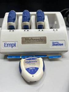 MSRP $2,000 EMPI HYBRESIS PHYSICAL THERAPY IONTOPHORESIS SYSTEM w4 CONTROLLERS &amp CHARGING STATION