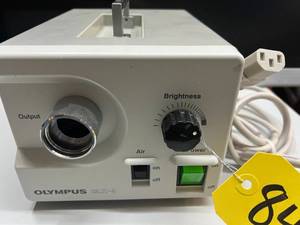 MSRP $2,500 OLYMPUS CLK-4 150W HALOGEN ENDOSCOPY LIGHT SOURCE, AIR PUMP, RIGID &amp FLEXIBLE FIBERSCOPES, WORKS GREAT