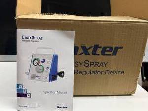 MSRP $2,500 NEW OPEN BOX BAXTER EASYSPRAY PRESSURE REGULATOR DEVICE, LAPAROSCOPIC SURGERY SEALANT &amp TISSUE ADHESIVE APPLICATION SYSTEM&nbspFOR MINIMALLY INVASIVE PROCEDURES