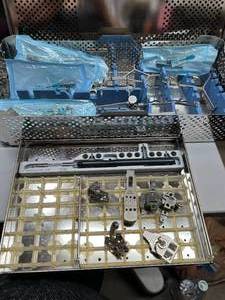 MSRP $20,000 BrainLAB VectorVision Hip Navigation Set, EXCELLENT CONDITION, Computer-Assisted Orthopedic Surgery &amp Hip Replacement Alignment System, Includes Fixators, Reference Arrays, Pointers, Adapters, Stryker Apex Chucks &amp Sterilization Case