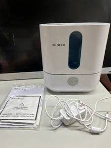 MSRP $130 Boneco U200 Ultrasonic Humidifier, WORKS GREAT, Whisper Quiet Cool Mist Comfort, Adjustable Humidity Control, Manual Included