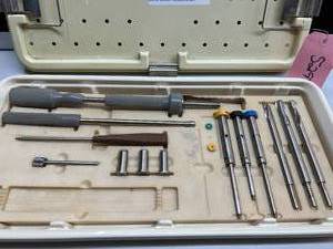 MSRP $4,000 Orthopedic Core Decompression Instrument Set, Hip Preservation &amp Avascular Necrosis Surgery Instruments, Includes Guides, Reamers &amp Sterilization Case