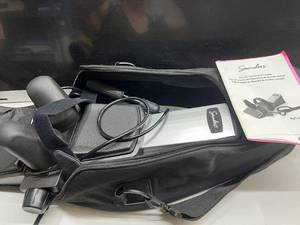 MSRP $500 Saunders Cervical Traction Device REF 199594, Cervical Spine Decompression &amp Neck Therapy System, Pump Gauge, Carrying Case &amp Manual, WORKS GREAT