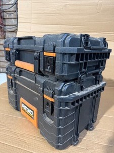 RIDGID Pro Gear 2.0 Modular Tool Storage System  Loaded Toolbox & Organizer with Bins, Tray & Utility Tools
