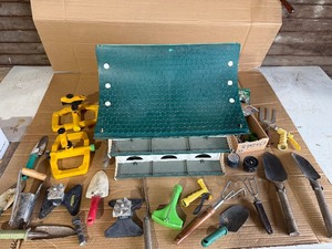 Purple Martin House Bird Condo with Garden Tools, Sprinklers & Watering Accessories