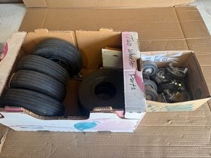 Lot of Utility Wheels & Casters  Hand Truck Tires (4.103.50) & Heavy-Duty Swivel Casters