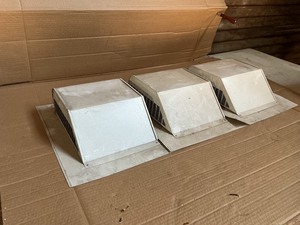 Triple Roof Vent Assembly