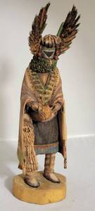 Hopi Crow Mother Kachina Doll by M.L. Kooyahoema
