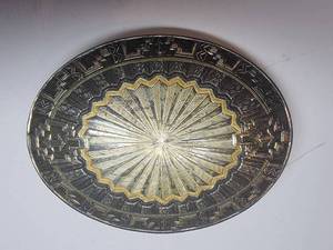 Crumrine Sunburst Cowboy Belt Buckle