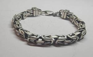 Heavy Sterling Silver Bracelet  51 Grams