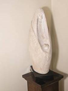 Signed Austin Prod Native Mother and Child Sculpture