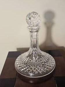 Brilliant Cut Crystal Decanter with Stopper