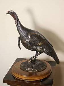 Limited Edition National Wild Turkey Federation Turkey Sculpture