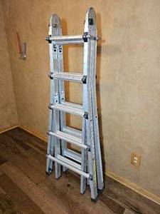Folding Aluminum Multi Position Ladder