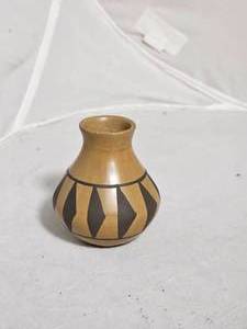 Signed Miniature Southwestern Pottery Vase