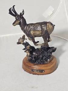 Andrew Wilks Hither and Yon Pronghorn Sculpture