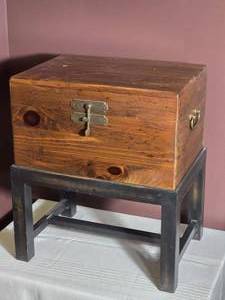 Southern Furniture Reproductions Cedar Chest on Stand - A