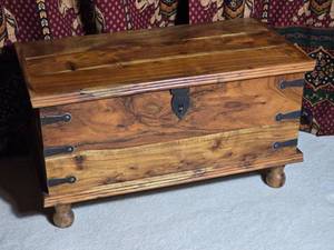 Rustic Cedar Storage Trunk