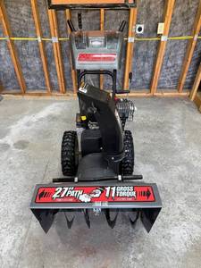 Swisher 27in Path 11 Gross Torque Snow Blower With Power Steering