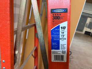 Werner ladder 10 aluminum