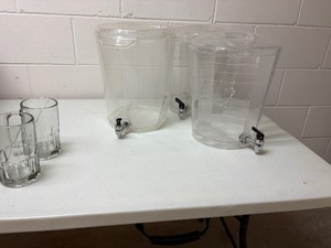 Acrylic Beverage Dispensers